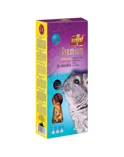 VITAPOL Smakers Premium pentru chinchilla 100g