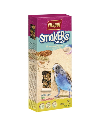 VITAPOL Smakers pentru peruși în sezonul de năpârlire 2 buc. 90 g