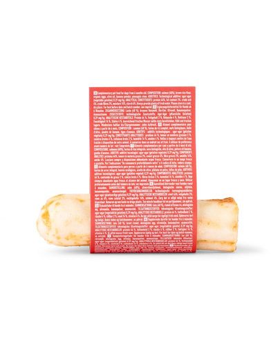 EARTH ANIMAL Chew small recompensa de mestecat, pentru caini talie mica, cu somon