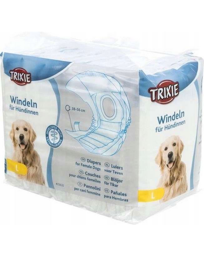 TRIXIE Scutece pentru câini 12 buc. L