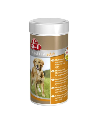 8IN1 Multivitamine pentru caini adulti 70 tablete