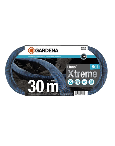 GARDENA Trusă de 30 m de furtun textil Liano Xtreme