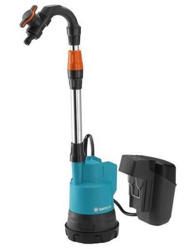 GARDENA Pompa de apa de ploaie fara fir 2000/2 18V P4A, cu acumulator