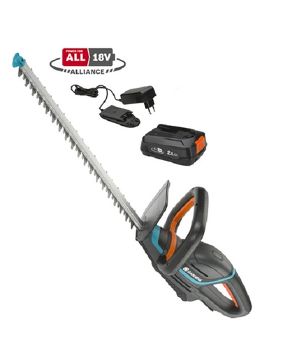 GARDENA Masina de tuns gard viu, fara fir ComfortCut 50/18V P4A cu acumulator
