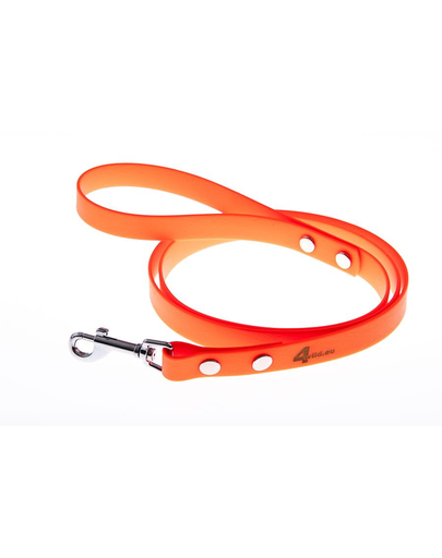 4WILD Lesa impermeabila caine 150 cm portocaliu neon