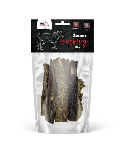 SYTA MICHA Gustare naturală din burtă de vită pentru câini 120 g