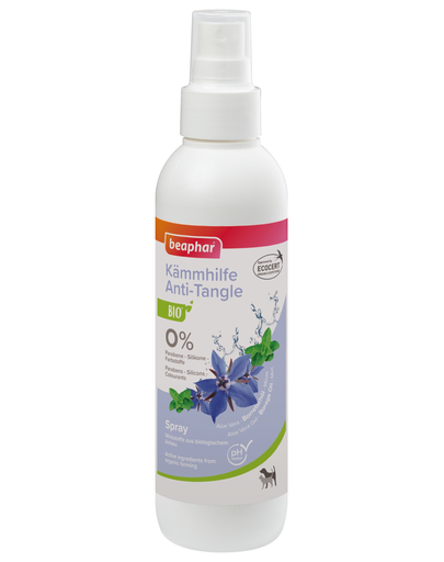 BEAPHAR BIO Anti-Tangle Spray pisici si caini cu blana lunga 200ml