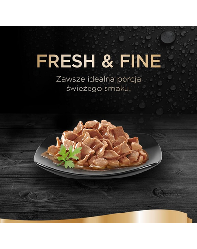 SHEBA Fresh&Fine 50x50 g plicuri in sos pentru pisici, cu pui, pasari de curte si curcan