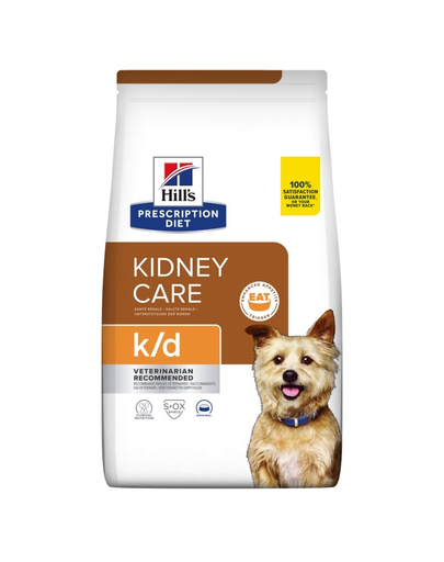 HILL'S Prescripition Diet Canine k/d 4 kg Hrana pentru caini cu afectiuni renale