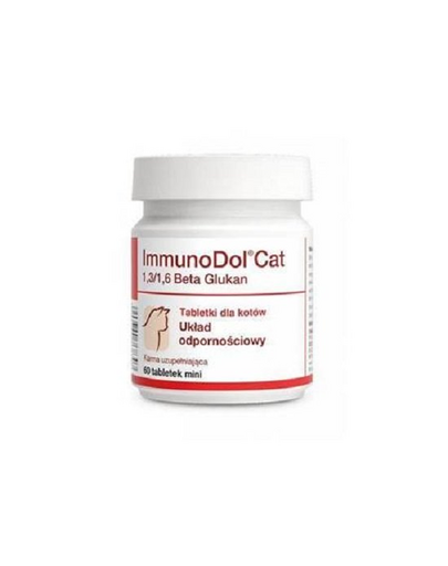 DOLFOS Immunodol Cat supliment imunitate pisici, cu beta-glucan, tablete