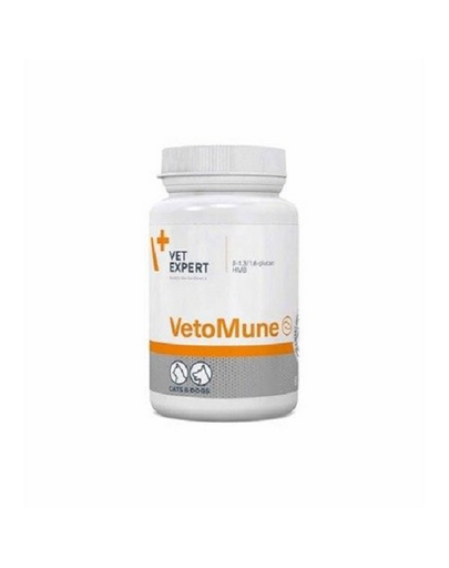 VETEXPERT Vetomune 60 capsule supliment caini si pisici
