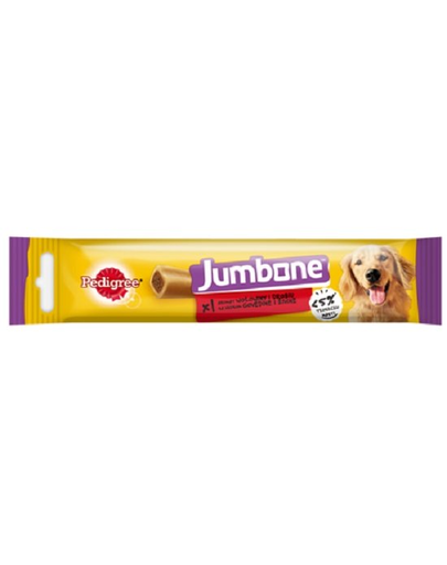 PEDIGREE Jumbone Baton de ros pentru caine, cu vita si pasare 90g