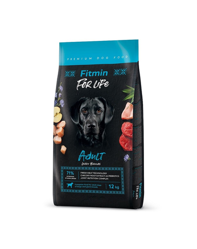 FITMIN Dog For Life Adult large breed 12 kg hrana caini talie mare