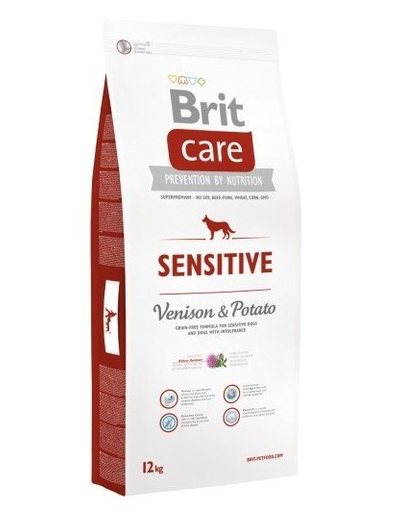 BRIT Care Sensitive Venison & Potato Hrana uscata pentru caini cu tract digestiv sensibil, cu carne de vanat si cartofi 12 kg