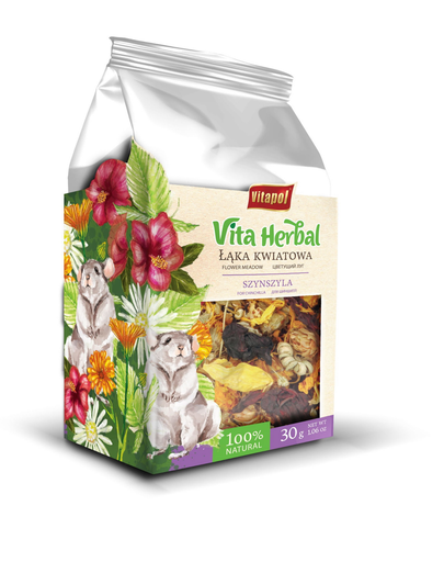 VITAPOL Flori de camp pentru chinchilla 30 g