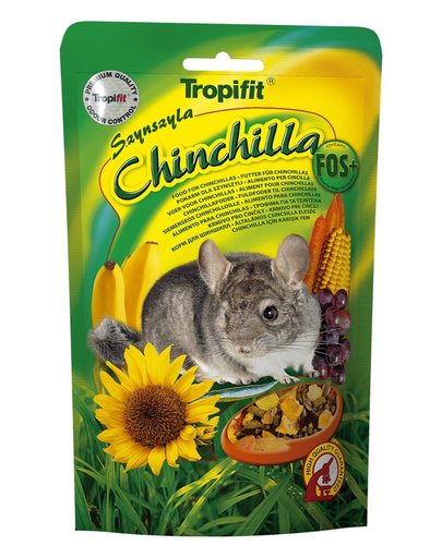 TROPIFIT Premium CHINCHILLA Hrana completa pentru Chinchilla, cu morcovi si sfecla rosie 500 gr