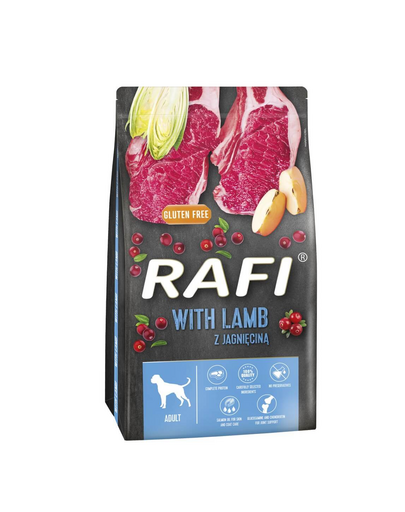 RAFI Hrana uscata pentru caini 10kg cu miel