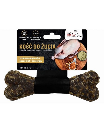 SYTA MICHA Os natural de mestecat întăritor pentru căței și câini seniori 13,5 cm
