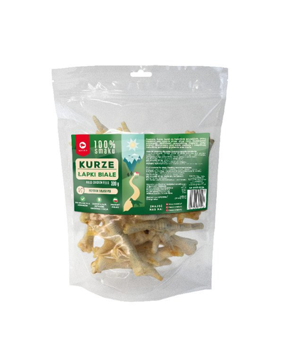 MACED Natural Picioare de pui uscate pentru caini 300 g