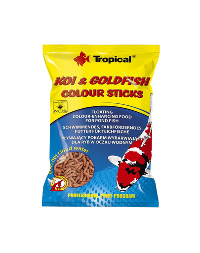 TROPICAL Hrana intensificare culoare pesti Koi si pesti aurii 1000 ml/90 g