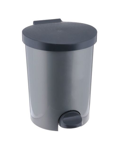 CURVER Cos gunoi cu pedala 15 L gri-argintiu