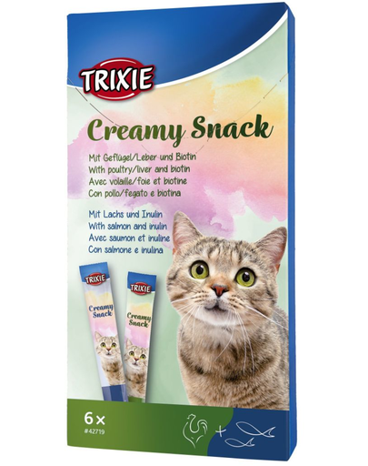TRIXIE Recompense cremoase pentru pisici 6 buc.