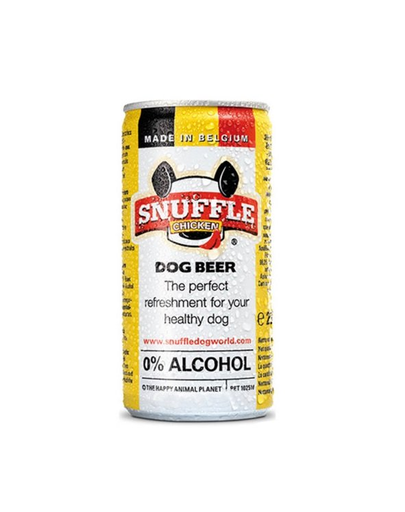 SNUFFLE Dog Beer Chicken 250 ml recompensa lichida pentru caini