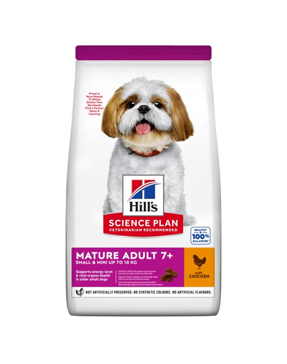 HILL'S Science Plan Canine Mature Adult 7+ Small & Mini Hrana caini seniori, cu pui 6 kg