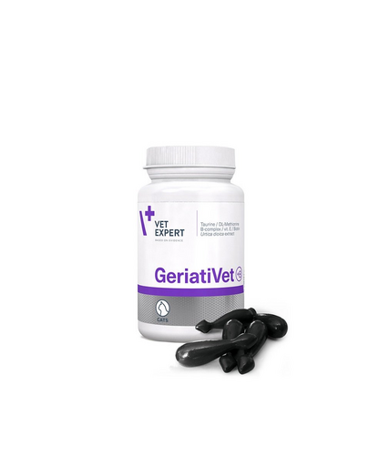 VETEXPERT GeriatiVet Cat Twist off 60 Suplimente pentru pisici senioare