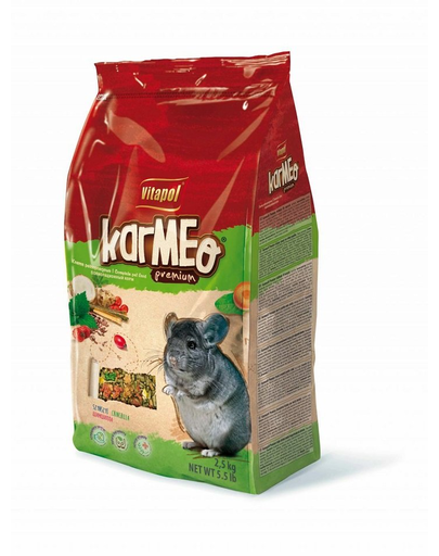 VITAPOL Hrana completa Chinchilla Karmeo Premium 2,5 kg