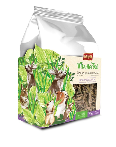 VITAPOL Vita Herbal Patlagina pentru rozatoare si iepuri 75g