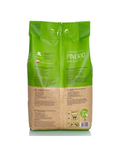 COMFY Pinokio Peleti din lemn pentru litiera pisicilor 7L