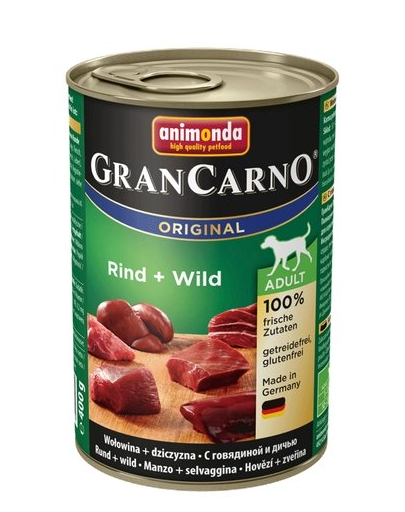 ANIMONDA Grancarno Adult vită și vânat 800 gr