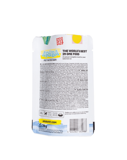 ARUBA Cat Multipack 6x70 g set hrana umeda pisici