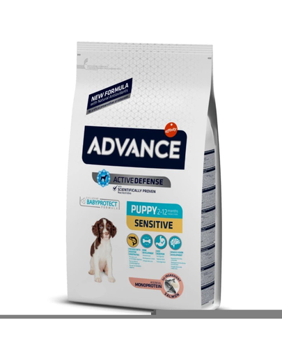 ADVANCE Puppy Sensitive 12kg hrana uscata caini juniori cu sensibilitati alimentare