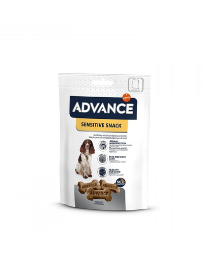 ADVANCE SNACK Sensitive 150g recompense caini sensibili