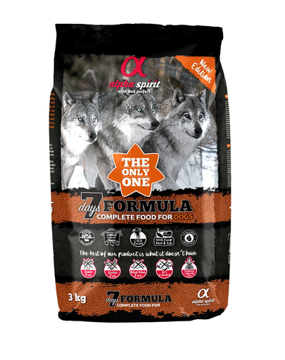 ALPHA SPIRIT The only one 7 days Mancare uscata caine 3 kg
