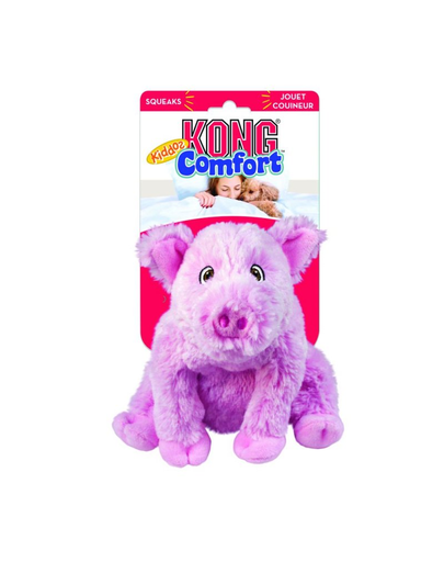 KONG Comfort Kiddos Pig jucarie de plus pentru caini