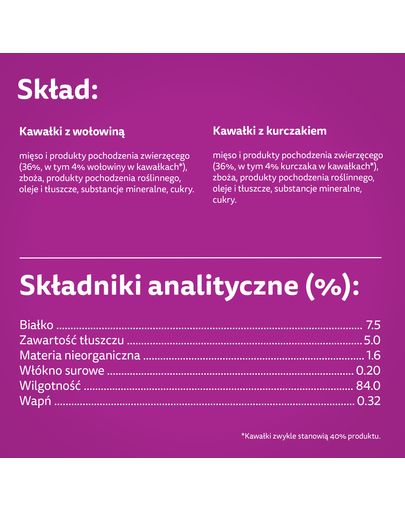 WHISKAS Junior vita si pui in sos, hrana pisoi 4x85g