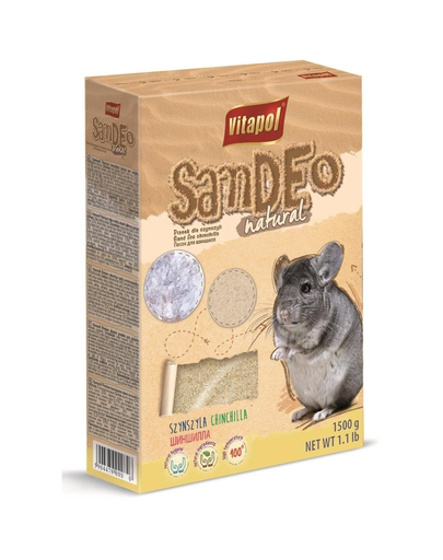 VITAPOL Nisip pentru baia Chinchilelor 1500 g
