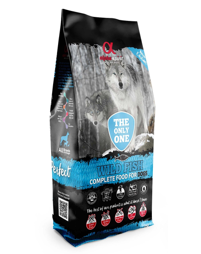 ALPHA SPIRIT Hrana uscata completa pentru caini Wild Fish 12 kg