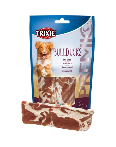 TRIXIE Premio Bullducks 80 g Recompense pentru caine, cu rata