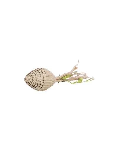 TRIXIE Jucarie pisica, din carton, cu clopotel 13 cm
