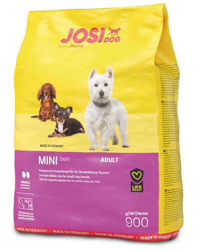 JOSERA JosiDog Mini Hrana uscata caine talie mica, cu pasare 900 g