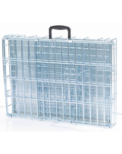 INTERZOO Cusca din metal pentru caini, pliabila 1060 x 710 x 810 mm