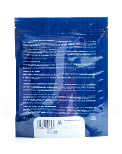 SIMPLY FROM NATURE Nature Sticks mix batoane pentru caini 3 buc.