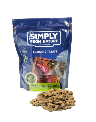SIMPLY FROM NATURE Recompense cu iepure si ceai verde 300 g