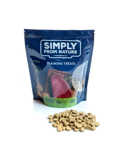 SIMPLY FROM NATURE Recompensa cu vanilie si carne de strut 300 g