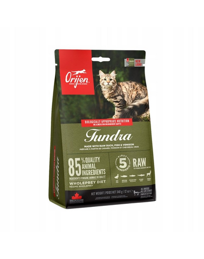 ORIJEN Tundra Cat 340 g Hrana uscata pentru pisici adulte