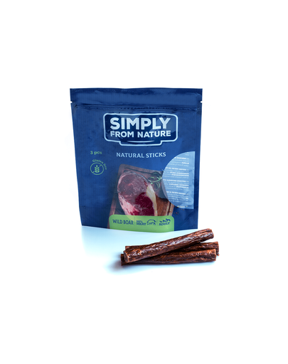 SIMPLY FROM NATURE Nature Sticks cu mistret pentru caini 3 buc.